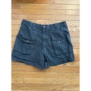Wyoming Red’s Men’s Size 38 Cargo Shorts – Gray Outdoor Hiking Utility Pockets